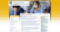 Desktop Screenshot of klinikschule-tuebingen.de